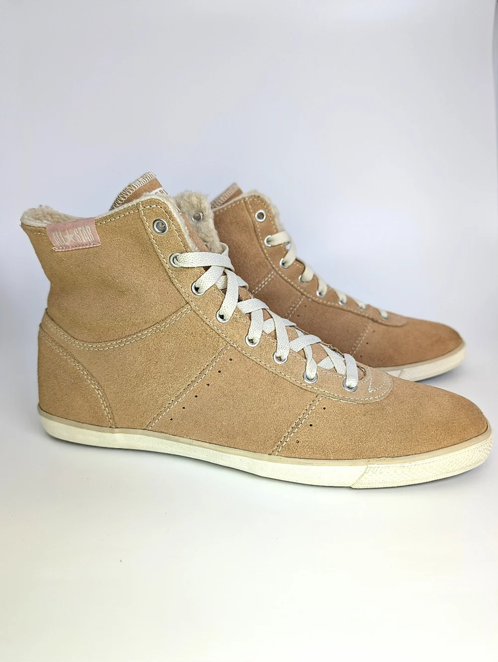 Converse Rare Vintage High Top Suede Ankle Boot Sneaker Women's Size 11